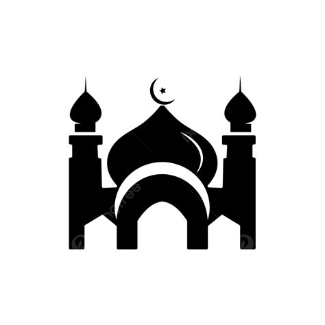 Vektor Ikon Masjid Modern Mesjid Modern Ikon Png Dan Vektor Dengan