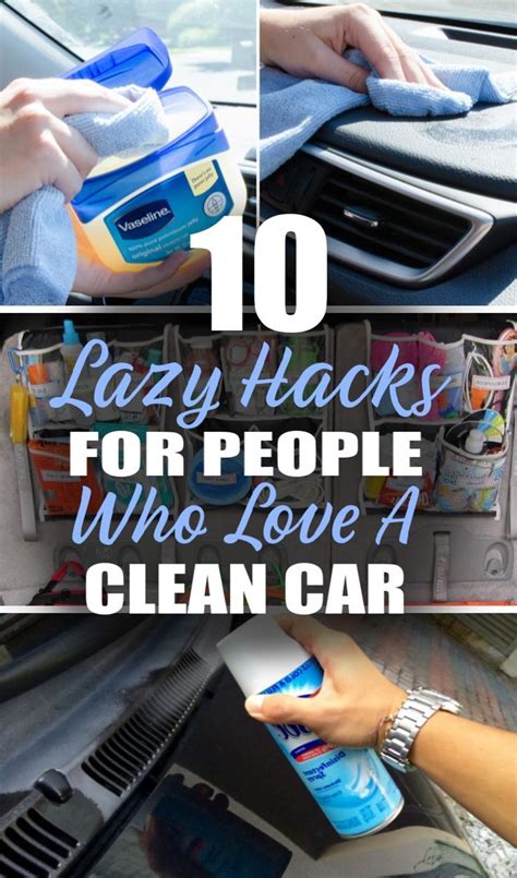 Check Out These Clean Car Hacks So That Your Car Can Be Kept Clean And