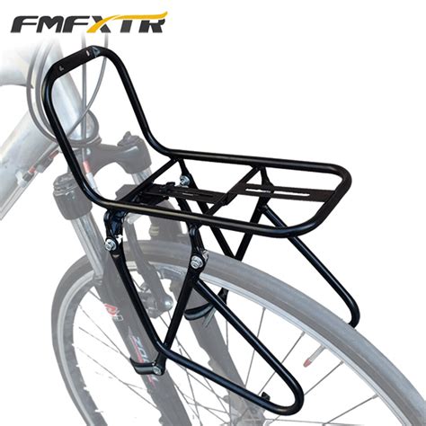 Aluminum Alloy Mtb Road Bike Bicycle Front Rack Carrier Panniers Bag