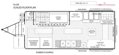 16 Ft Food Truck Floor Plans Floorplansclick