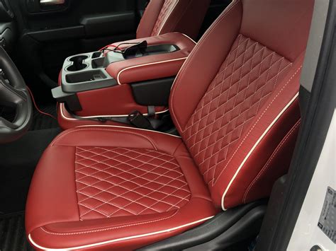 2019 Chevy Trail Boss V8 Custom Red Leather Interior 6speedonline