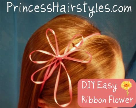 Spring Hairstyles Diy Ribbon Flower And Clover Hairstyles For Girls