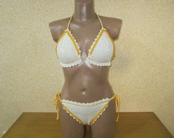 Crochet Bikini Shell Bikiniblue Bikinisexy Bikinicrochet