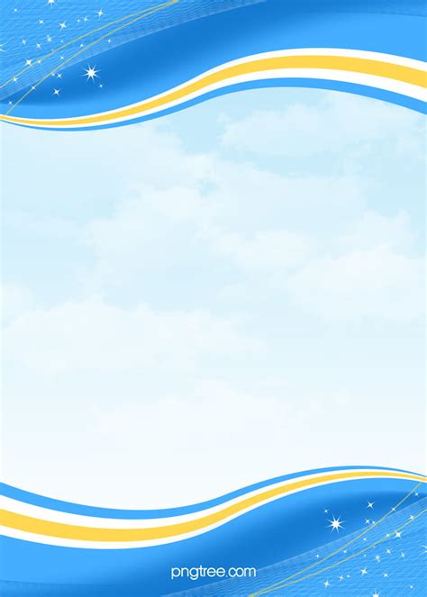 Background Blue Border H5 Wallpaper Image For Free Download Pngtree
