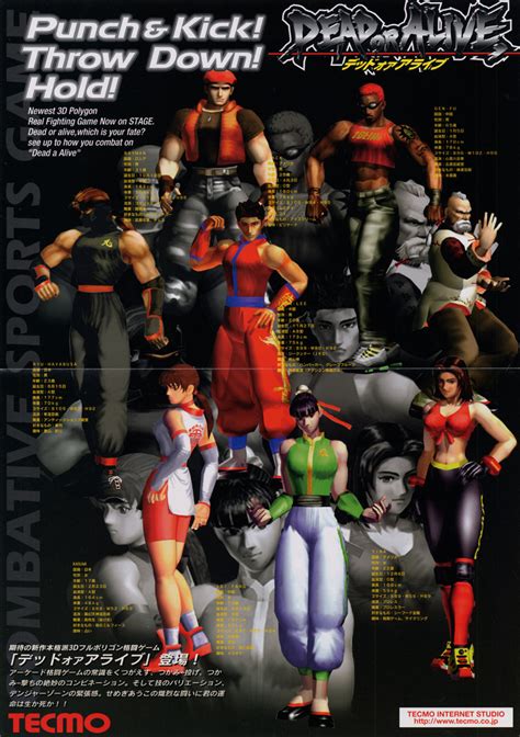 Filedead Or Alive Arcade Flyer — Strategywiki The Video Game