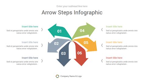 Arrow Infographics Powerpoint Template Diagrams Infographic