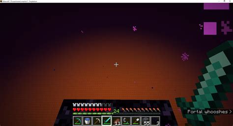Is Anyone Elses Nether Bugged On The 118 Snapshot Everytime I Build