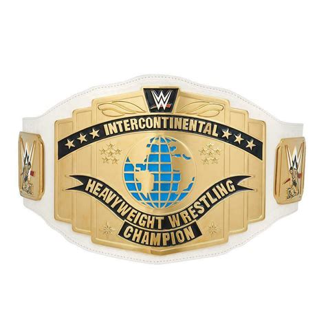 Wwe Intercontinental Commemorative Championship Title Belt