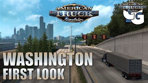 Washington Ats Mods American Truck Simulator Mods Ats Trucks Maps