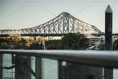 Story Bridge In Brisbane City Brisbane City Queensland Australia