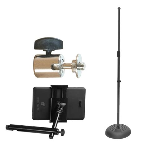 On Stage Round Base Mic Stand Ms7201b On Stage Ball Joint Adaptor