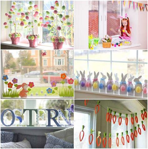 Easter Window Decorating Ideas Fun Diy Projects And Crafts For Kids