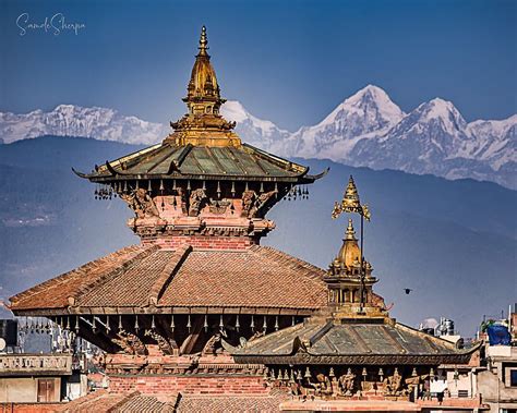 Nepal Is The Country Where The Temples Are Taller Than Mountains 😀 P