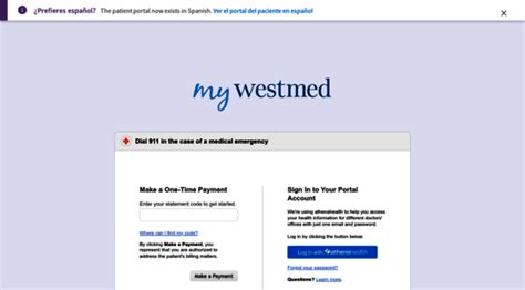 Patient Portal Login Westmedgroup