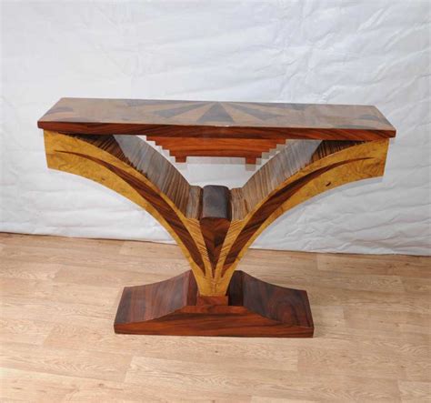 Browse our range of vintage tables: Art Deco Inlay Hall Table Console Tables Vintage Furniture