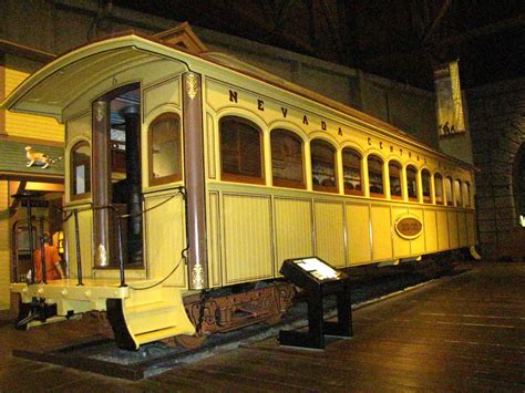 another late 1800s passenger car at california railroad museum sacramento ca ©photo by richard