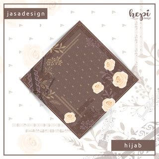 Jasa Desain Pattern Scarf Hijab Voal Kerudung | Shopee Indonesia