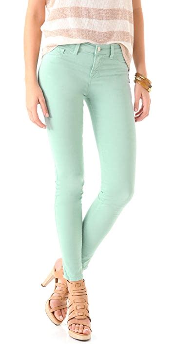 J Brand 811 Mid Rise Luxe Twill Skinny Jeans SHOPBOP