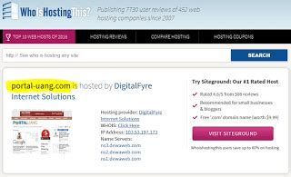 cara mengetahui hosting website orang lain | Pena Indigo