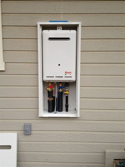 Taking bath, drinking or even cleaning dishes. Outdoor Water Heater Enclosure to Protect and Maintain Its ...