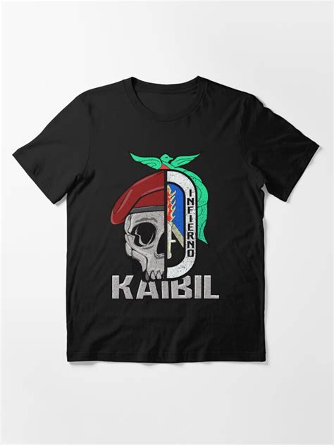 Kaibiles Kaibil Guatemalan Army Special Forces 1312 T Shirt For Sale