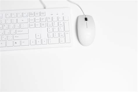 Premium Photo Computer Mouse And Keyboard