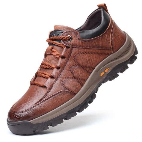 On This Week Sale 70 Off Mens Casual Hand Stitching Leather Arc