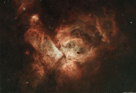 The Carina Nebula Ngc 3372 Rastrophotography