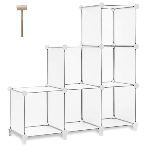 Buy Tomcare Cube Storage 6 Cube Bookshelf Closet Organizer Storage