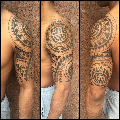 Tribal Sleeve Tattoos Half Sleeve Tattoo Arm Tattoos For Guys Cool