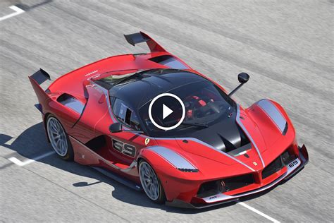 Ferrari Fxx K Lincredibile Video Spia Della Versione Evoluzione