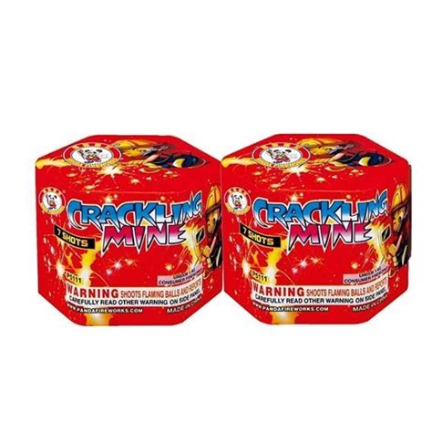 Crackling Mine 200gram Aerial Cake Boom Town Fireworks Your Indiana