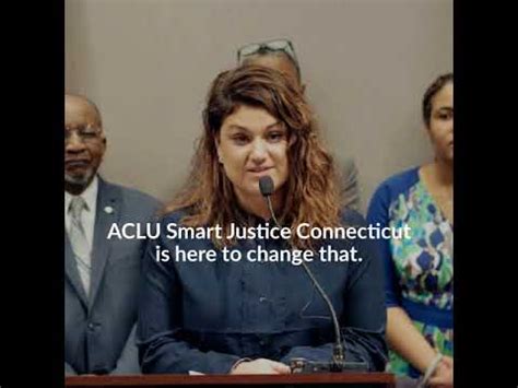 The aclu campaign for smart justice is an unprecedented, multiyear effort to reduce the u.s. ACLU Smart Justice Connecticut - YouTube