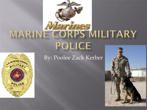 Ppt Marine Corps Military Police Powerpoint Presentation Free