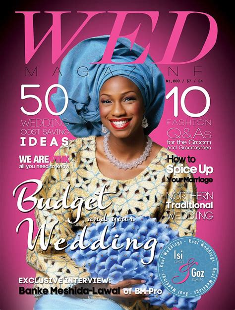 Wed Magazine Debuts Its Pinkbudget Issue Preps For The Wed Expo In