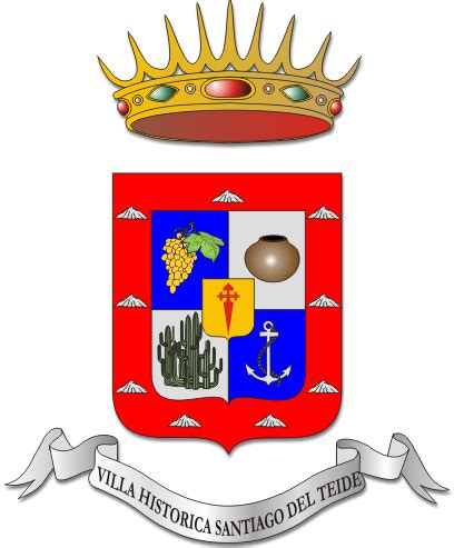 Santiago del Teide - Escudo de Santiago del Teide (coat of arms)