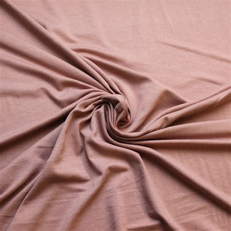 Mauve B Light Rayon Spandex Jersey Knit Fabric