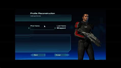 Lets Play Mass Effect Character Creation Part 1 Youtube
