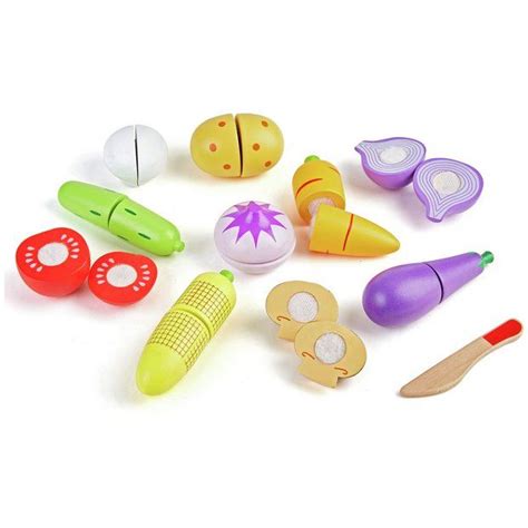 Buy Chad Valley Wooden Vegetable Set Role Play Toys Argos Play