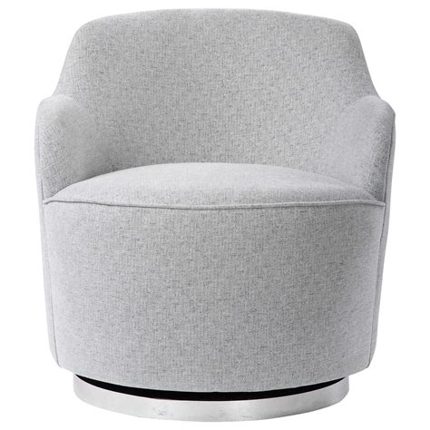 Uttermost Accent Furniture Accent Chairs 23529 Hobart Casual Swivel