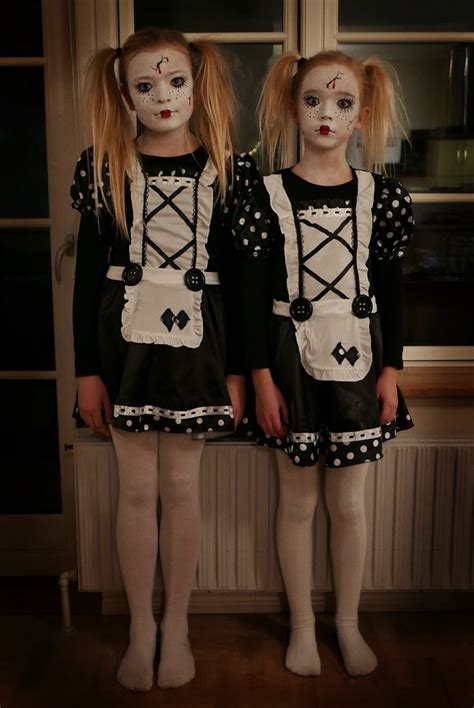 Scary Twins Halloween Twins Ragdolls Twin Halloween Costumes Twin