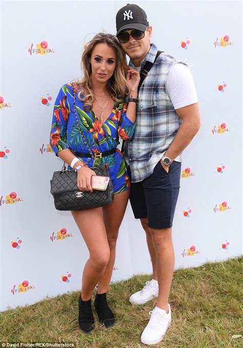 Towies Amber Dowding Flaunts Her Legs In Floral Playsuit Daily Mail
