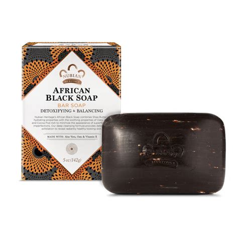 African black soap can detoxify skin, heal breakouts, and brighten your complexion. African Black Soap Bar Soap | Nubian Heritage