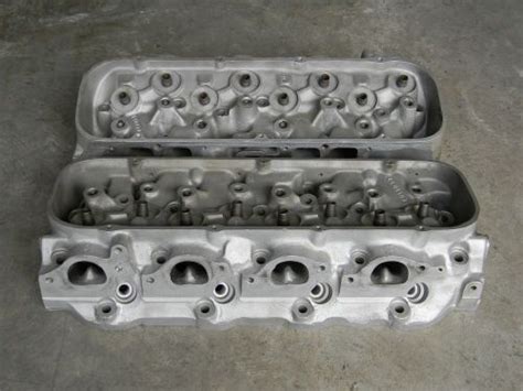 Sell Rare Solid Bb Chevy Aluminum Cylinder Heads Cast14011077 Part