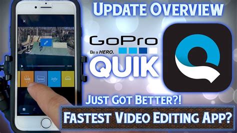 Gopro Quik App Overview Best Iphone Video Editor Youtube