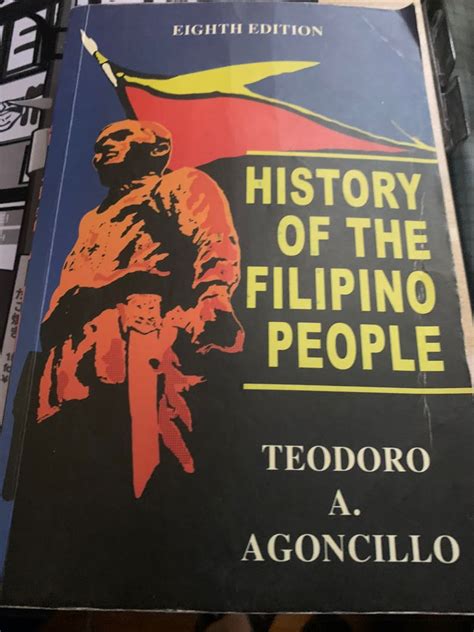 History Of The Filipino People Teodoro Agoncillo Hobbies And Toys Books