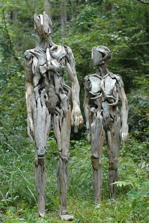 Creepy Wood Statues Are Both Beautiful And Horrifying