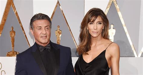 sylvester stallone and wife jennifer flavin attend event after reconciling