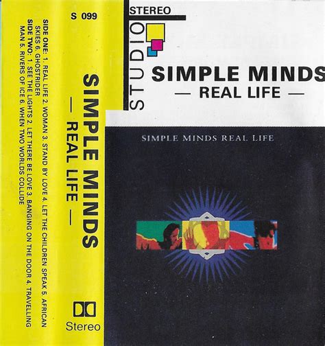 Simple Minds Real Life Cassette Discogs