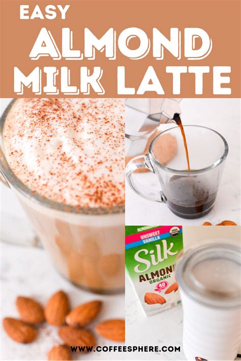 Quick And Easy Almond Milk Latte Coffeesphere